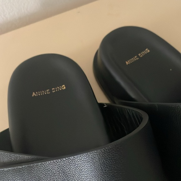 Anine Bing Ella Slides Size 39 - Picture 3 of 7
